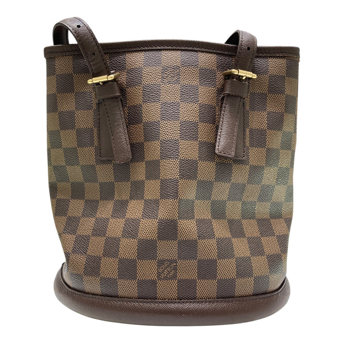LOUIS VUITTON 路易威登 MARAIS 棋盤格水桶包 N42240 金釦