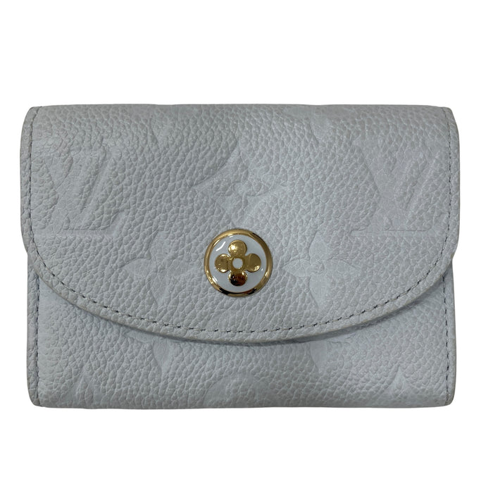 LOUIS VUITTON 路易威登 M83231 ROSALIE 牛皮 零錢包 藍色