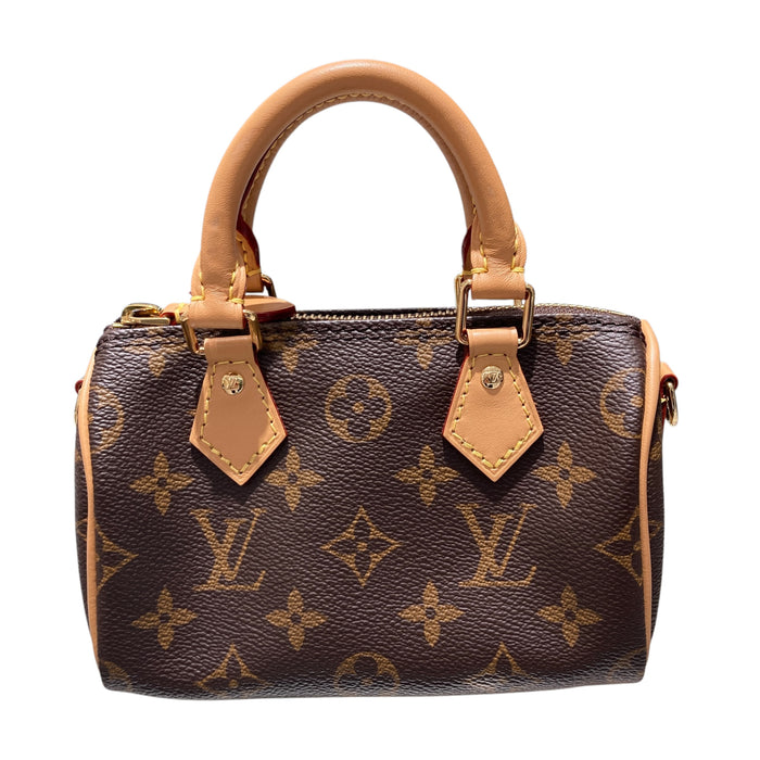 LOUIS VUITTON 路易威登 NANO SPEEDY 老花