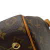 LOUIS VUITTON 路易威登 TIVOLI PM 手提包 PVC帆布 老花 棕色 金釦