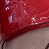LOUIS VUITTON 路易威登 Monogram Vernis Alma PM M91770 漆皮 紅色 金釦