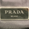 PRADA 普拉達 TOTE BAG NYLON 1BG168 尼龍 黑色 銀釦