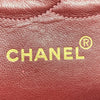 CHANEL 香奈兒 肩背包 CF25 羊皮 黑色 金釦