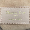 DIOR 迪奧 MINI LADY DIOR 煙粉色 皮革 淡金釦