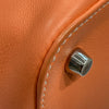 HERMES 愛馬仕 手拿包 TOOL BAG 26 鮭魚粉 銀釦