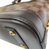 LOUIS VUITTON 路易威登 N41221 經典DAMIER ALMA BB PVC手提斜背手提包 棕色