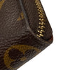 LOUIS VUITTON 路易威登 M60067 零錢包 棕色 帆布 金釦 老花