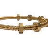 CARTIER 卡地亞 ÉCROU DE CARTIER 手鐲 K18 Au750 YG  SIZE:#16