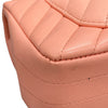 CHANEL 香奈兒 CLASSIC FLAP MINI20 V型紋 皮革 鏈條包 粉色