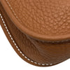 HERMES 愛馬仕 Evelyne16 W刻 皮革 肩背包 棕色 銀釦