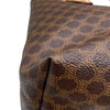 CELINE 思琳 Macadamia 手提包 PVC帆布 棕色 金釦