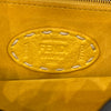 FENDI 芬迪 Mini Peekaboo Iconic Selleria 皮革 手提包 黃色 銀釦