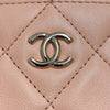 CHANEL 香奈兒 AS3176 鍊條單肩包 小羊皮 粉色