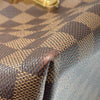 LOUIS VUITTON 路易威登 N42259 CLAPTON BACKPACK PVC帆布 老花 後背包 側背包 棕色/粉紅