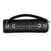 CHANEL 香奈兒 BEAUTY LOCK FLAP BAG 牛皮 黑色 金扣