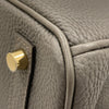 HERMES 愛馬仕 手提包 BIRKIN 30 錫器灰 TOGO 金釦