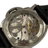 PANERAI 沛納海 LUMINOR BASE 44mm 手動上鍊機械腕錶 PAM00112 不鏽鋼 黑色/銀色