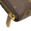 LOUIS VUITTON 路易威登 M60067 零錢包 棕色 帆布 金釦 老花