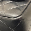 CHANEL 香奈兒 CLASSIC FLAP BAG 18 翻蓋側背包 羊皮 黑色 金釦