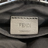 FENDI 芬迪 Baguette MINI 法棍包 肩背包 尼龍 老花 粉藍色 金釦