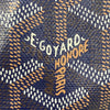 GOYARD 戈雅 SAINT LOUIS PM 托特包 PVC帆布 藍色