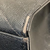 SAINT LAURENT 聖羅蘭 354118 CASSANDRE CHAIN BAG 荔枝皮革 鍊帶 肩背包 黑