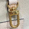 LOUIS VUITTON 路易威登 OnTheGo 壓紋托特包 米白 金釦