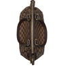 LOUIS VUITTON 路易威登 DAMIER EBENE VERONA PM 棕色 帆布 金釦