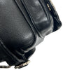 CHANEL 香奈兒 URBAN SPIRIT BACKPACK 菱格荔枝皮翻蓋後背包 手提肩背 牛皮 黑色 金扣