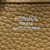 HERMES 愛馬仕 Evelyne PM 肩背包 皮革 棕色 銀釦