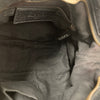 BALENCIAGA 巴黎世家 CITY 機車包 皮革 黑色 棕色釦