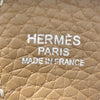 HERMES 愛馬仕 Evelyne PM 肩背包 皮革 棕色 銀釦