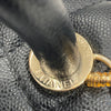 CHANEL 香奈兒 COCO HANDLE 肩背包 黑色 荔枝牛皮 金釦