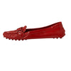 LOUIS VUITTON 路易威登 OXFORD FLAT 平底樂福鞋 漆皮 紅色 SIZE 38