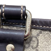GUCCI 古馳 TOTE BAG 帆布 PVC 老花 托特包 棕色 金釦
