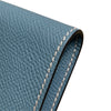 HERMES 愛馬仕 Kelly Long Wallet 🄼刻 長夾 Epsom皮 牛仔藍 金釦
