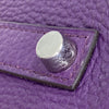 HERMES 愛馬仕 Birkin35 ☐P刻 Togo皮 紫色 銀釦