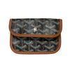 GOYARD 高雅德 ANJOU MINI 翻轉雙面 購物包 老花/棕色 銀釦