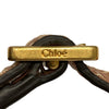 CHLOE 蔻依 MARCIE 皮革 馬鞍斜背包 磚色