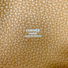 HERMES 愛馬仕 PICOTIN MM 菜籃子包 皮革 金棕色 銀釦