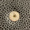 CHANEL 香奈兒 CC LOGO WOC 皮革 銀鍊條側背包 黑色