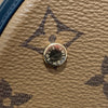 LOUIS VUITTON 路易威登 M43986 MONOGRAM REVERSE CANNES 發財桶 手提包 側背包 PVC 老花 棕色 金釦