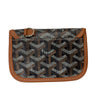 GOYARD 高雅德 ANJOU MINI 翻轉雙面 購物包 老花/棕色 銀釦