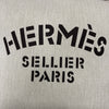 HERMES 愛馬仕 ALINE 帆布 單肩包 米色