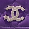 CHANEL 香奈兒 WOC 紫色 羊皮 銀扣