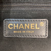 CHANEL 香奈兒 AS1045 皮革 鉚釘水桶包 黑色
