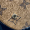 LOUIS VUITTON 路易威登 M43986 MONOGRAM REVERSE CANNES 發財桶 手提包 側背包 PVC 老花 棕色 金釦