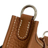 HERMES 愛馬仕 Evelyne16 W刻 皮革 肩背包 棕色 銀釦