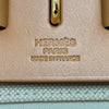 HERMES 愛馬仕 HERBAG31 內縫 U刻 帆布 肩背包 卡其色