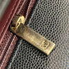 CHANEL 香奈兒 COCO HANDLE 肩背包 黑色 荔枝牛皮 金釦